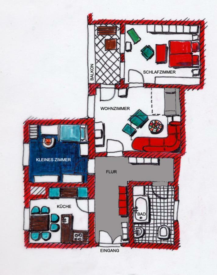 Designerwohnung Berlin Mitte Bagian luar foto